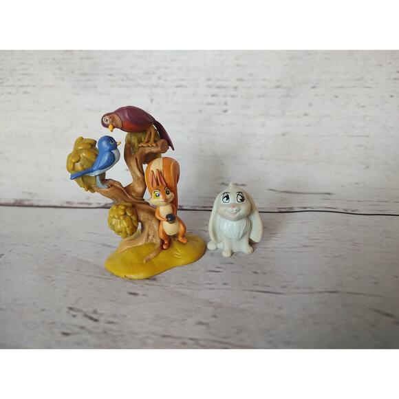 Disney Sofia The First Forest Friends And Clover Rabbit PVC Figure Cake Topper - Picture 1 of 6